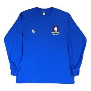 Ted Lasso AFC Richmond Crest Long Sleeve T-Shirt Royal Blue Adult